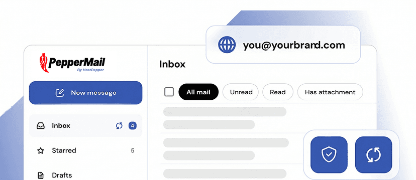 Privacy Inbox Paper Pepper Mail - Professional Email Hosting